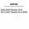 Kugel Rear Wheel Bearing Hub Assembly For Mazda CX-5 70-512551